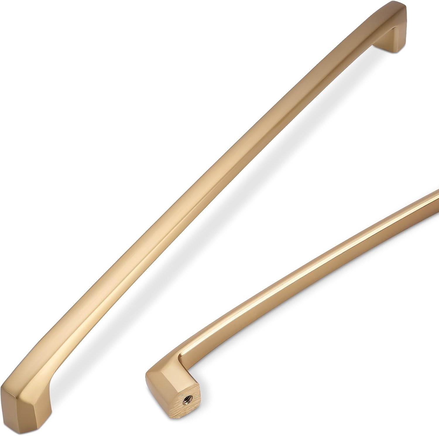 Stylish Champagne Bronze Cabinet Handles for Modern Kitchens
