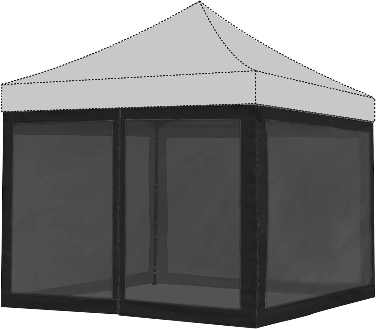 ABCCANOPY Mesh Sidewalls - Enhance Your Canopy Experience!