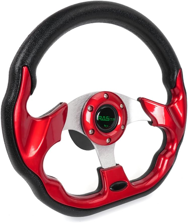 RASTP 12.6 Inch Boat Steering Wheel for Marine Vessels and Yachts
