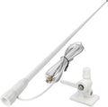 VHF Marine Antenna 43.3in Fiberglass 3dBi - Rugged Receive/Transmit