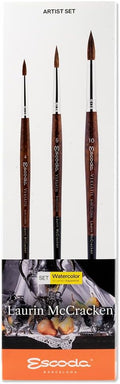 Escoda Signature Series Artist Watercolor Brush Set - Laurin McCracken
