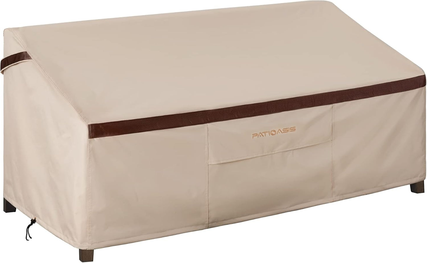 Patio Loveseat Covers Waterproof Garden Deep Sofa Cover 62in