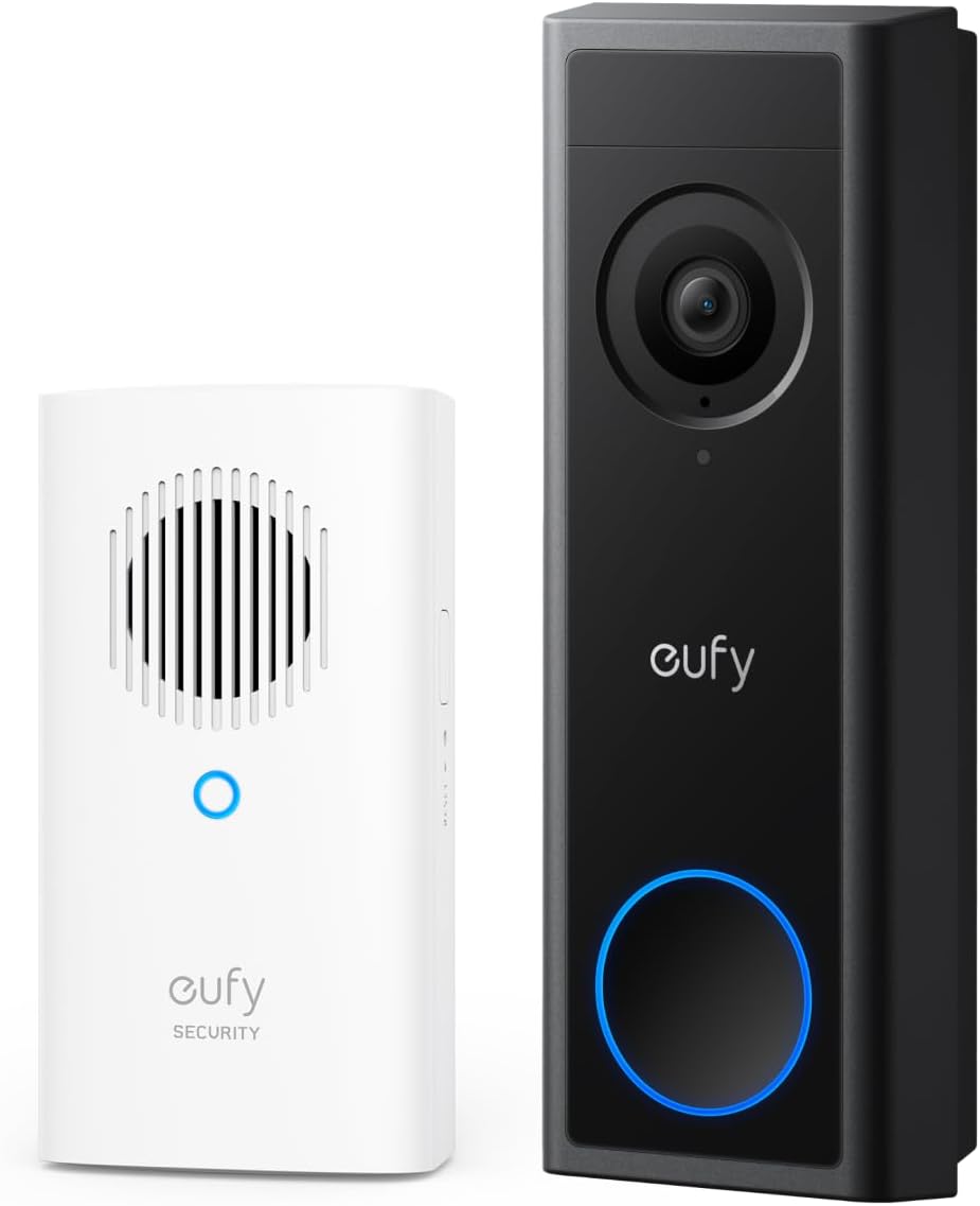 eufy Security Doorbell C30: 2K FHD Live Video, Motion Detection