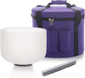 8in E Note 432hz Crystal Singing Bowl for Yoga Sound Healing