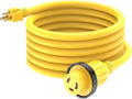 15FT 30-Amp to 15-Amp Marine & RV Extension Cord Adapter