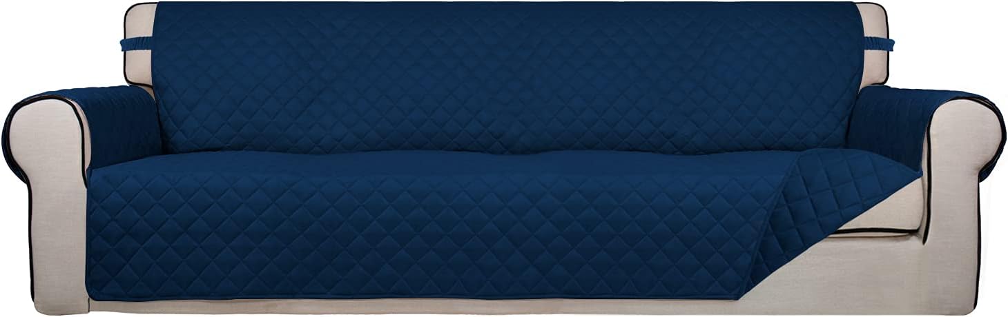 PureFit Reversible Quilted Sofa Cover for Pets and Kids