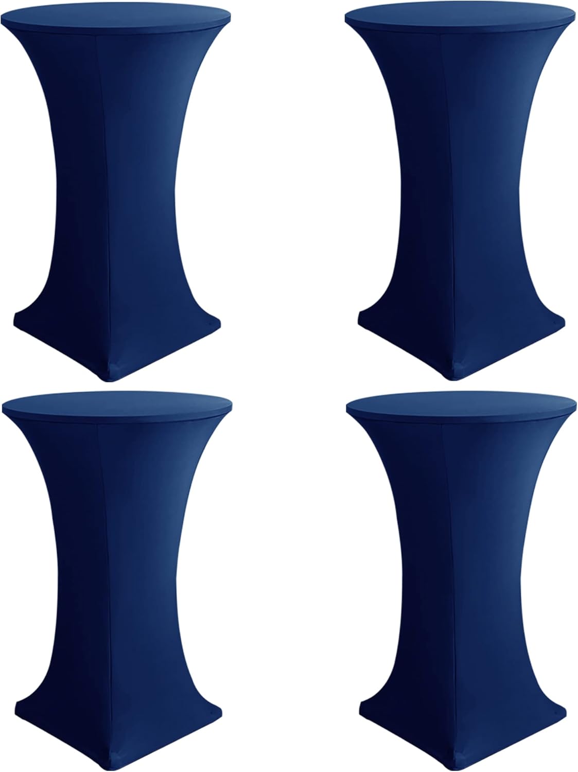Fitted Stretch Spandex Cocktail Table Covers for Events