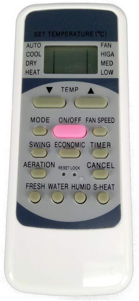 Premium R51 Remote Control for Midea & DiamondAir AC