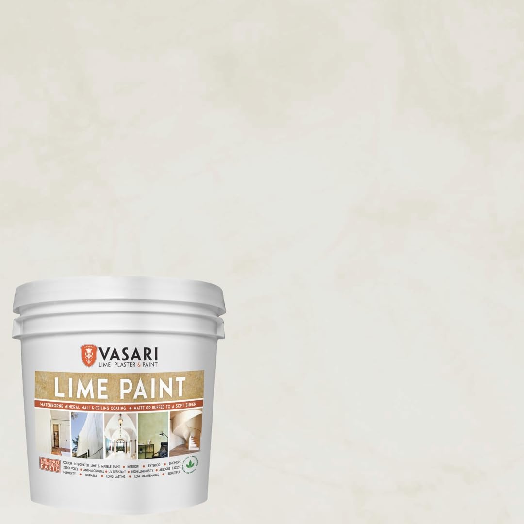 VASARI Lime Plaster & Paint: Natural Lime Paint Dolomite #14