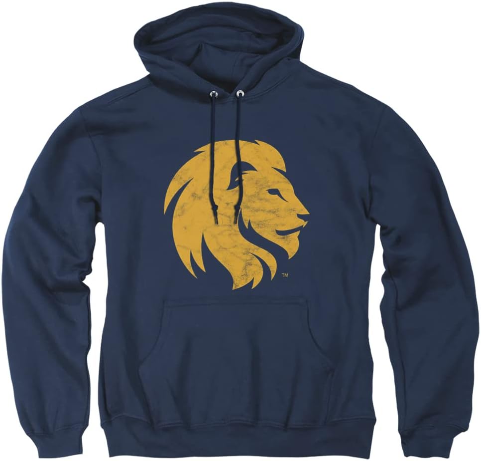 Official Collegiate Distressed Primary Logo Pullover Hoodie