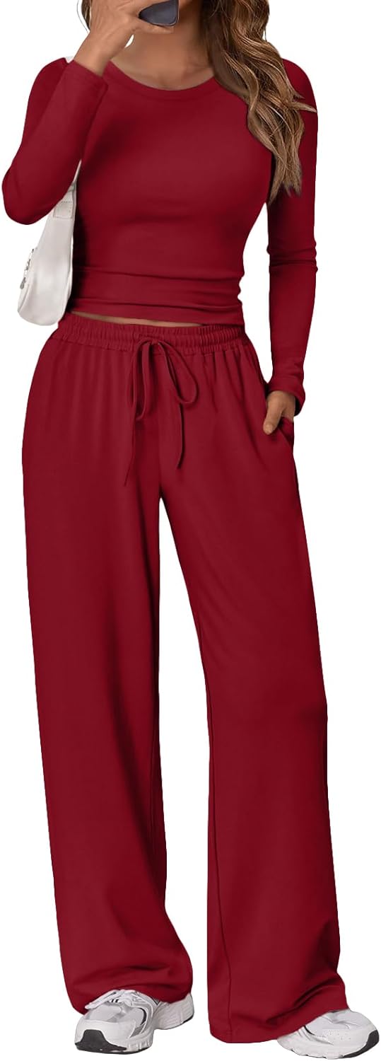 Trendy Queen Women's 2 Piece Matching Lounge Set for Comfort