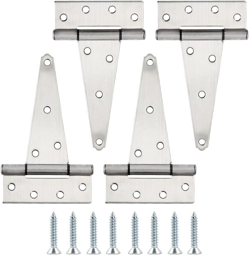 Heavy Duty 6 Inch Stainless Steel Gate Hinges for Fences