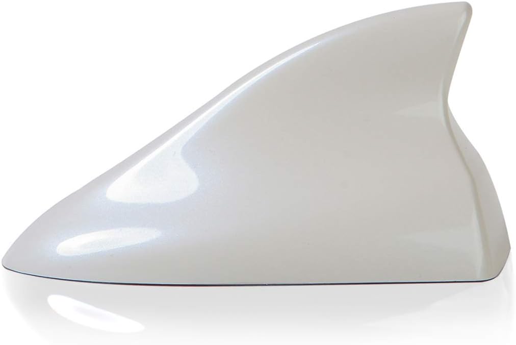 Ramble Car Shark Fin Antenna Cover for Nissan Models - Pearl White