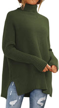 EFAN Women's Turtleneck Oversized Sweater Tunic - Cozy Chic Fall Knit