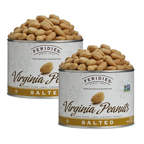 FERIDIES Extra Large Virginia Peanuts - Robust Flavor & Quality