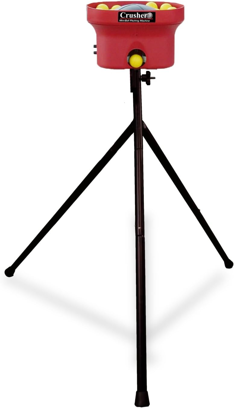Heater Sports Crusher Pitching Machine - Fastball & Curveball Pitcher