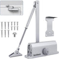 Automatic Door Closer Medium Size for Home & Commercial - No Slam