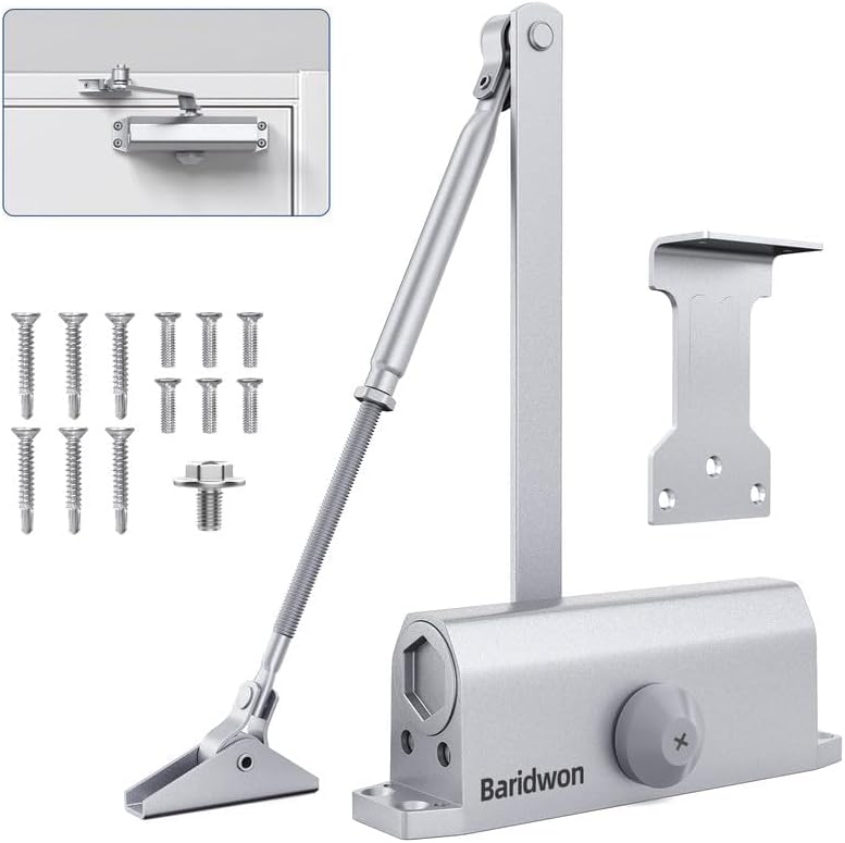 Automatic Door Closer for Home & Commercial Use, Heavy Duty