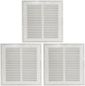 EZ-FLO 14 x 14 in White Return Air Vent Cover for Wall or Ceiling