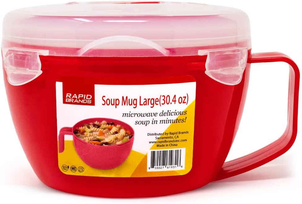 Rapid Soup Mug: Instant Noodle & Soup Cooker