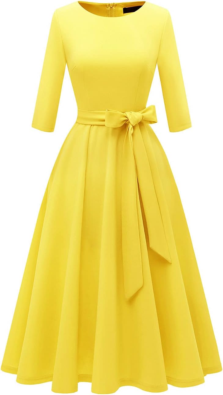 DRESSTELLS Vintage Wedding Guest Cocktail Dress for Women