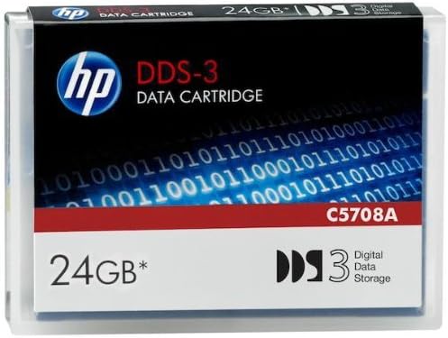 6 Pack HP Tape 4mm DDS-3, 125m for Reliable Data Storage