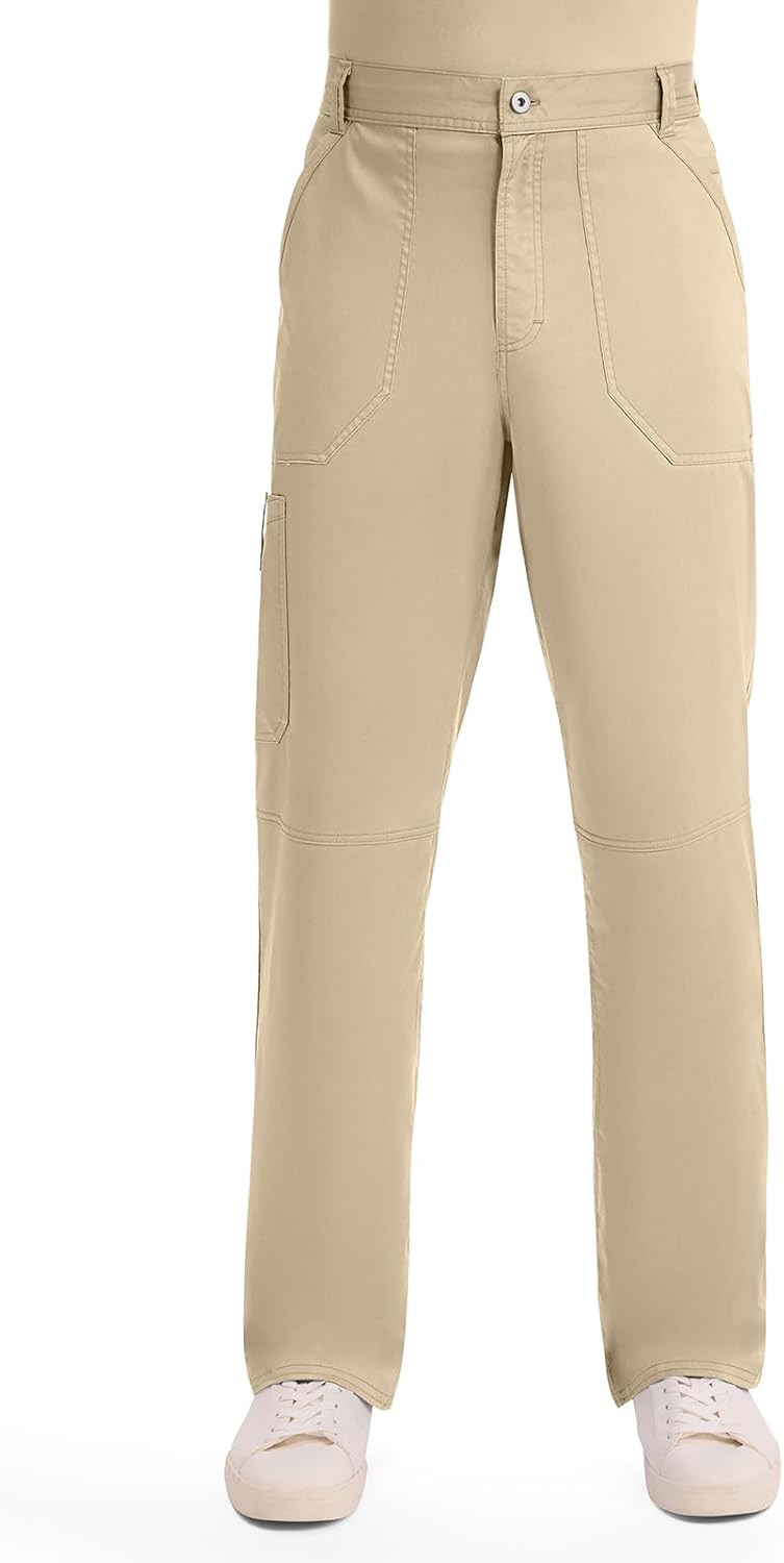 Cherokee Mens Scrub Pants with Cargo Pockets for Comfort