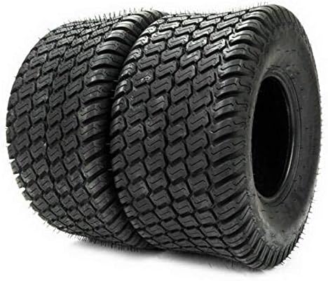 TUFFIOM 15x6.00-6 Lawn Mower Tires for Turf and Garden Use
