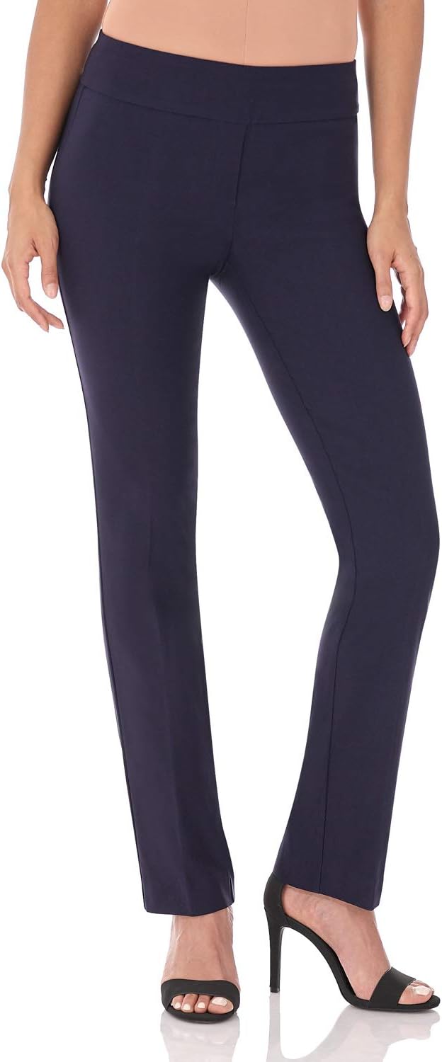 Rekucci Women's Comfort Stretchy Straight Leg Office Pant Review