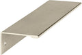 Amerock Edge Pulls 5-1/16 in Polished Nickel 25-Pack - Elegant Upgrade