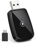 Mini Wireless CarPlay Adapter for iPhone - Convert Wired to Wireless