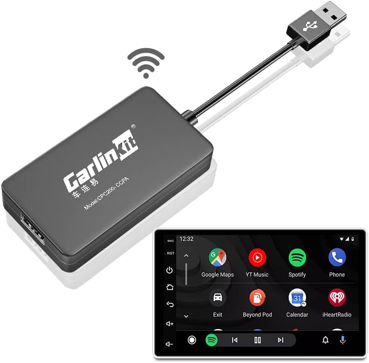 Carlinkit Wireless CarPlay & Android Auto Dongle - Plug & Play Powerhouse