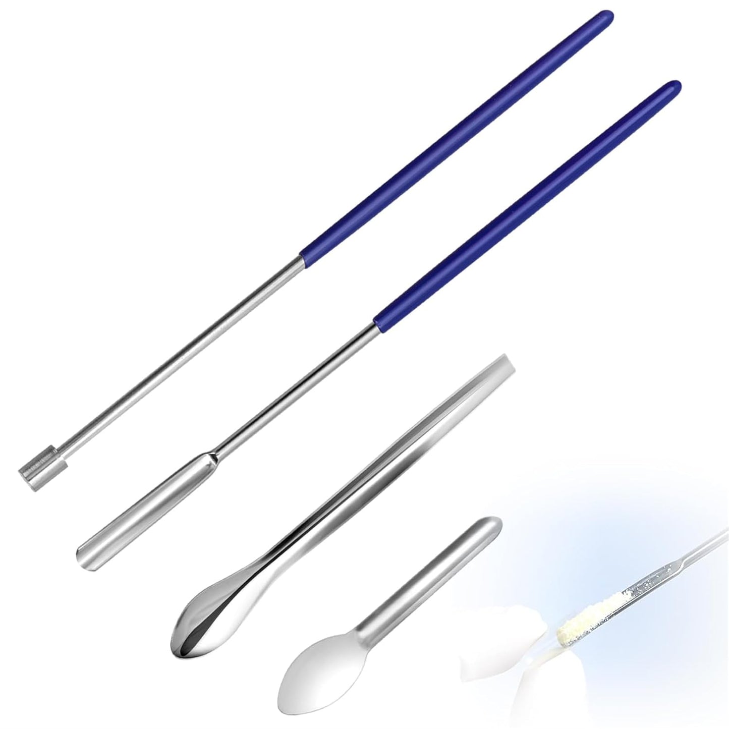 Stainless Steel Capsule Filling Kit 4Pcs