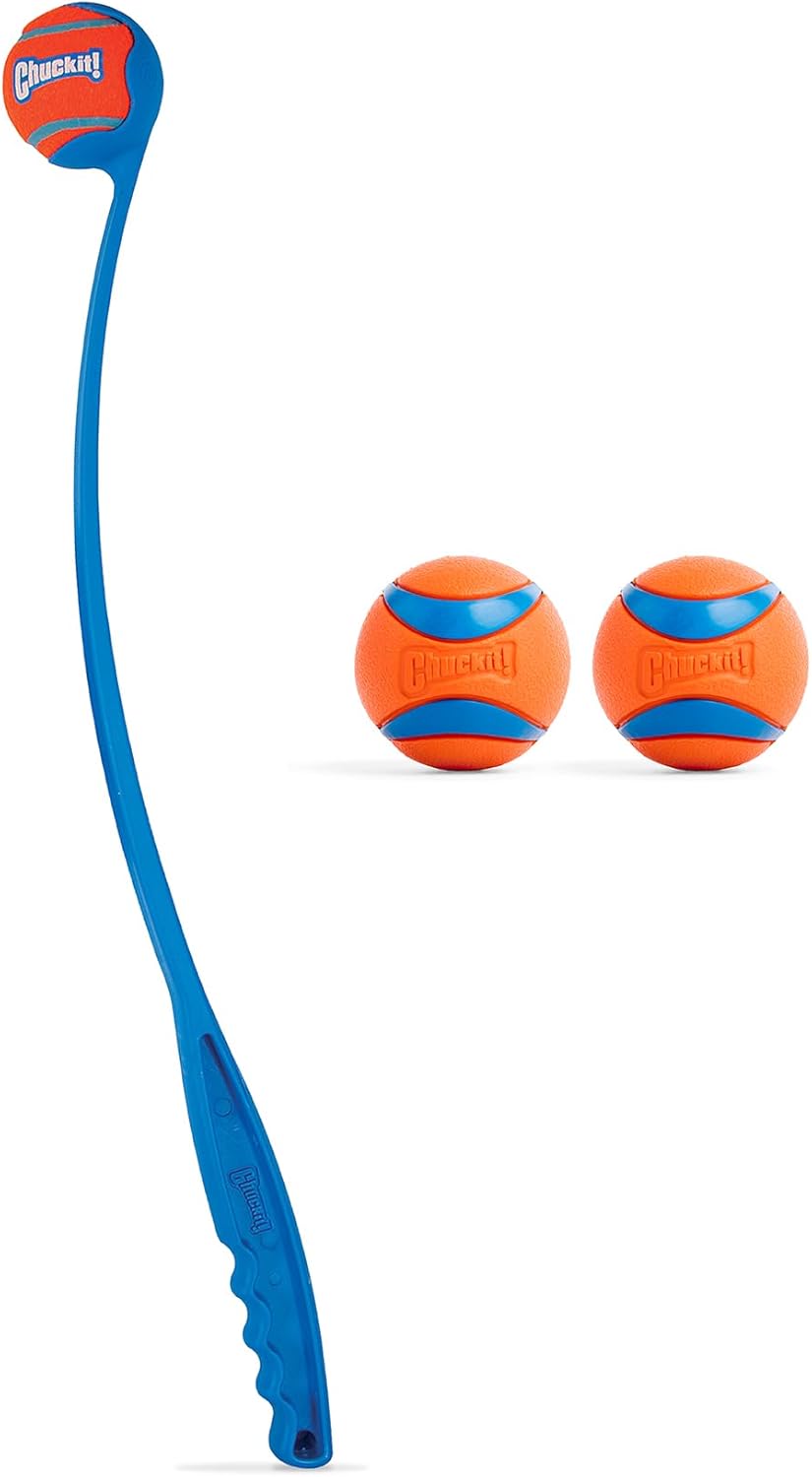 Chuckit! Ultra Ball Launcher Bundle for Medium Dogs 20-60 lbs