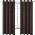 Blackout Curtains for Bedroom - Thermal Insulated Grommet Panels 52 x