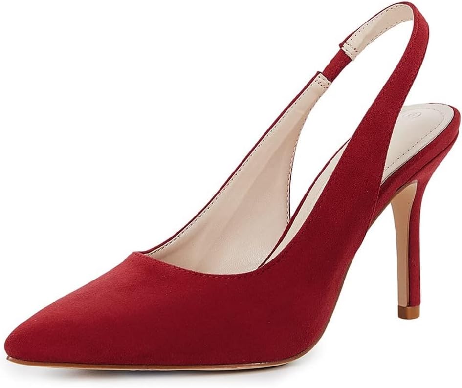 Womens Slingback Pointed Toe Stiletto Pumps for Every Occasion