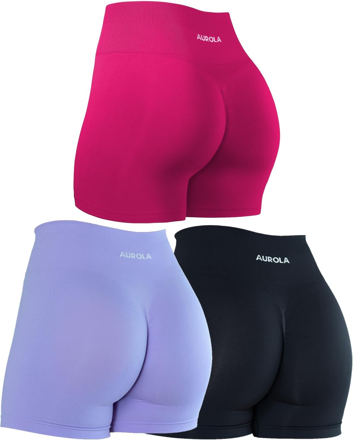 AUROLA Dream Tie Dye Workout Shorts for Women - Soft Active Wear