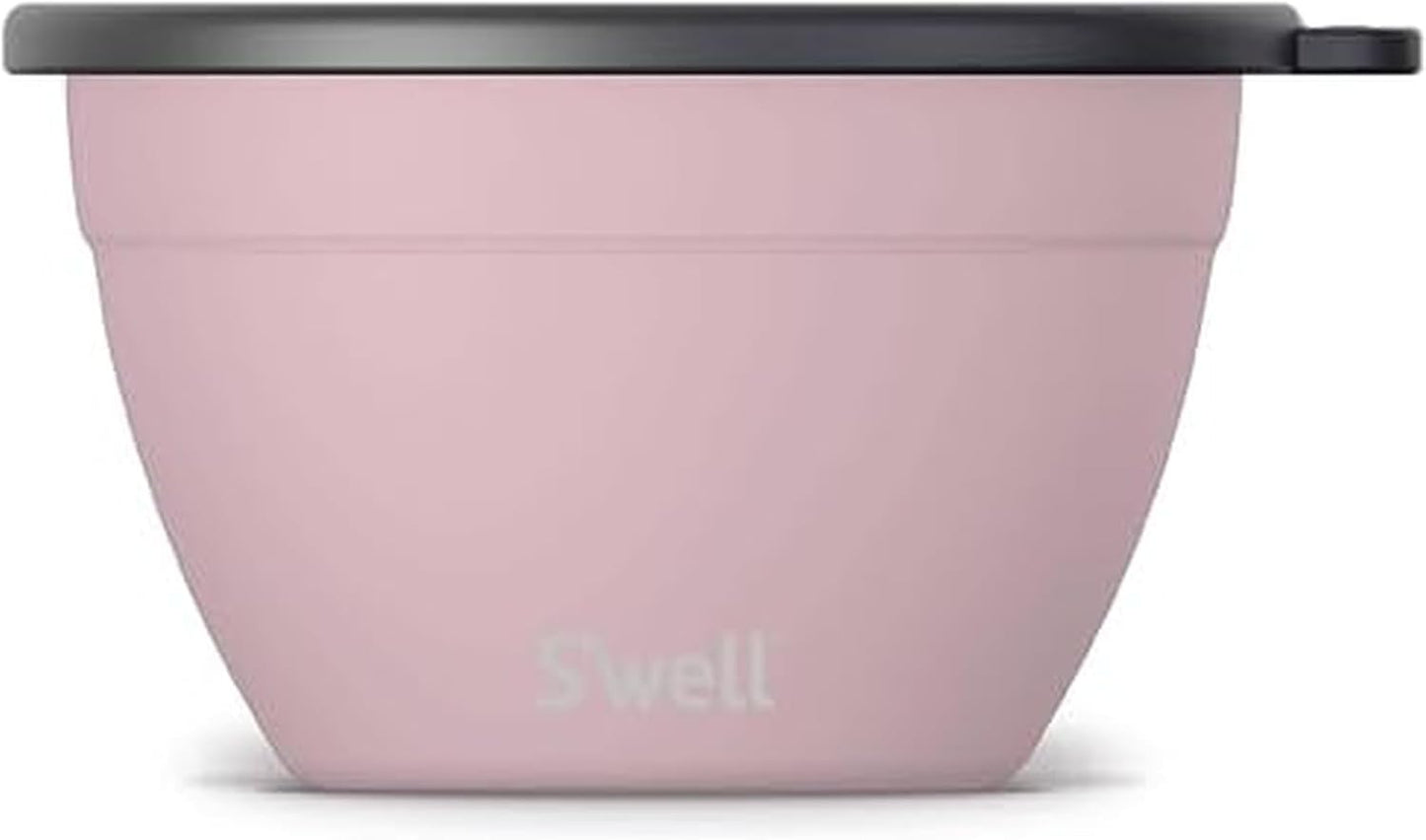 Swell Stainless Steel 64oz Salad Bowl Kit for Stylish Meals