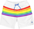 Mens Stretch Swim Trunks 7 in Inseam - Quick-Dry 4-Way Stretch