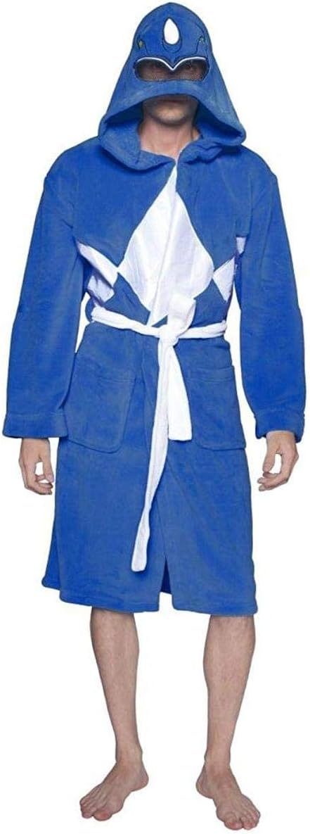Mighty Morphin Power Rangers Men's Robe - One Size
