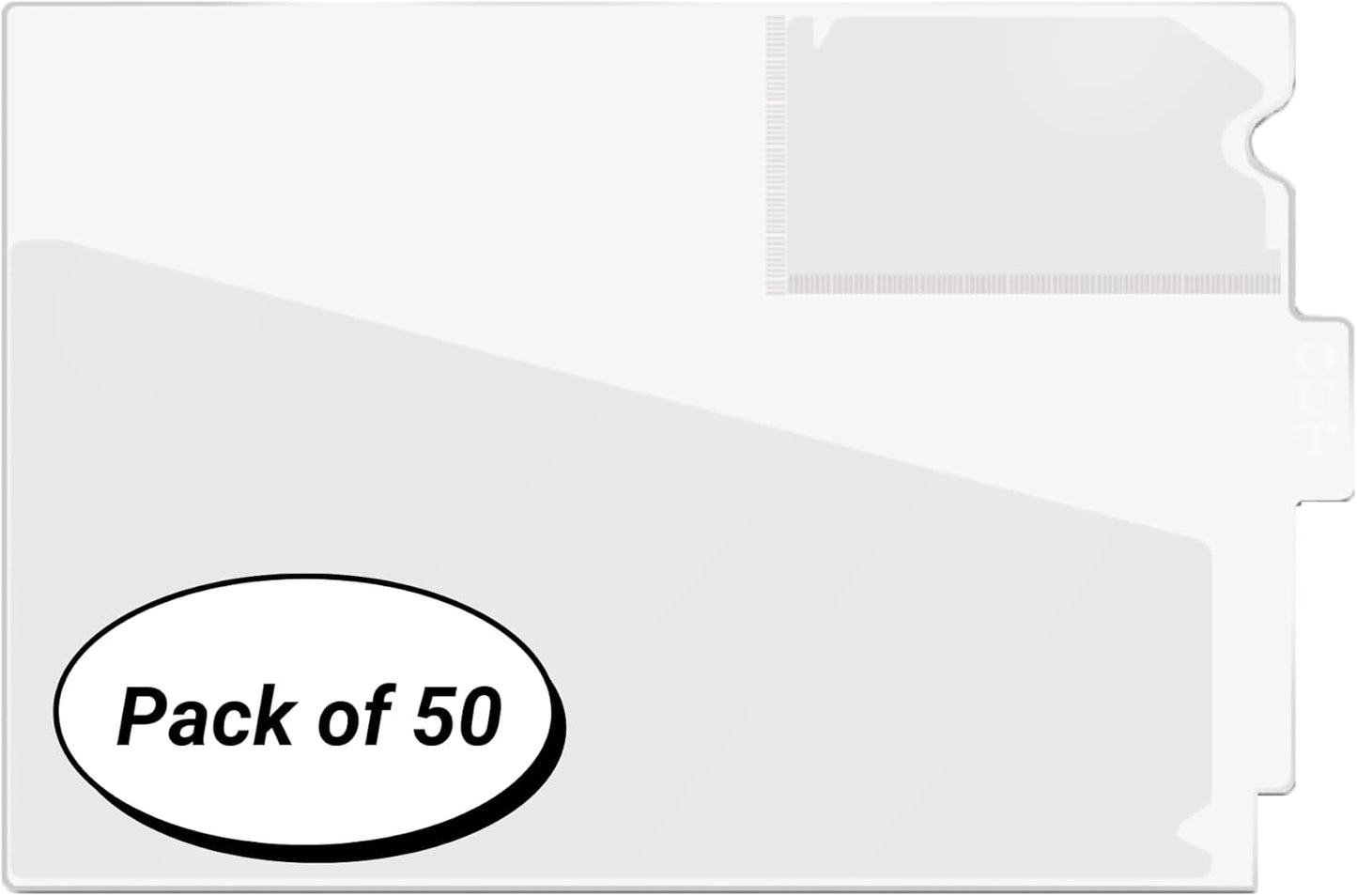 Center Tab Vinyl Outguides for Efficient File Management