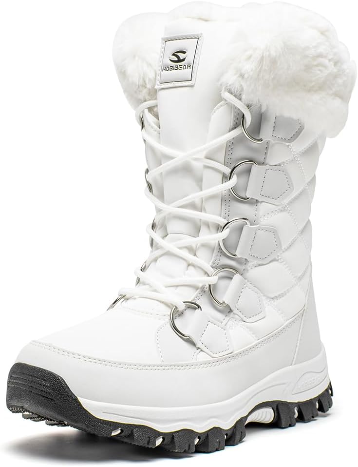 HOBIBEAR Womens Winter Boots for Cold Weather and Snow