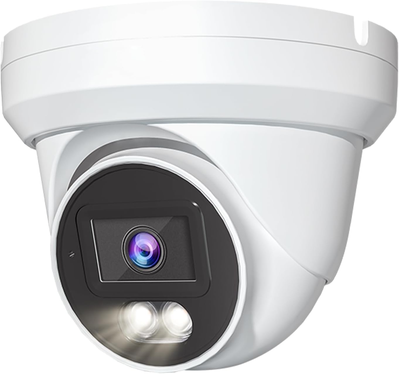 Marquis 4MP PoE IP Turret Dome Camera with Audio for Security