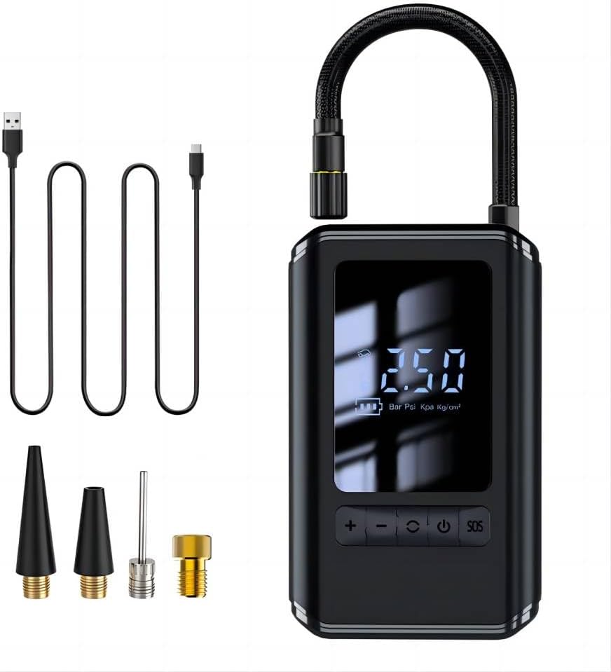 Wireless Rechargeable Tire Inflator - 130 PSI