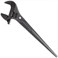 Klein Tools 3239 Adjustable Spud Wrench, 16-in - Wide Jaw, Tether