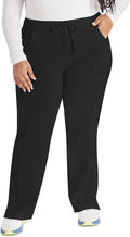Dickies EDS Essentials Scrubs for Women Petite Drawstring Cargo Pants