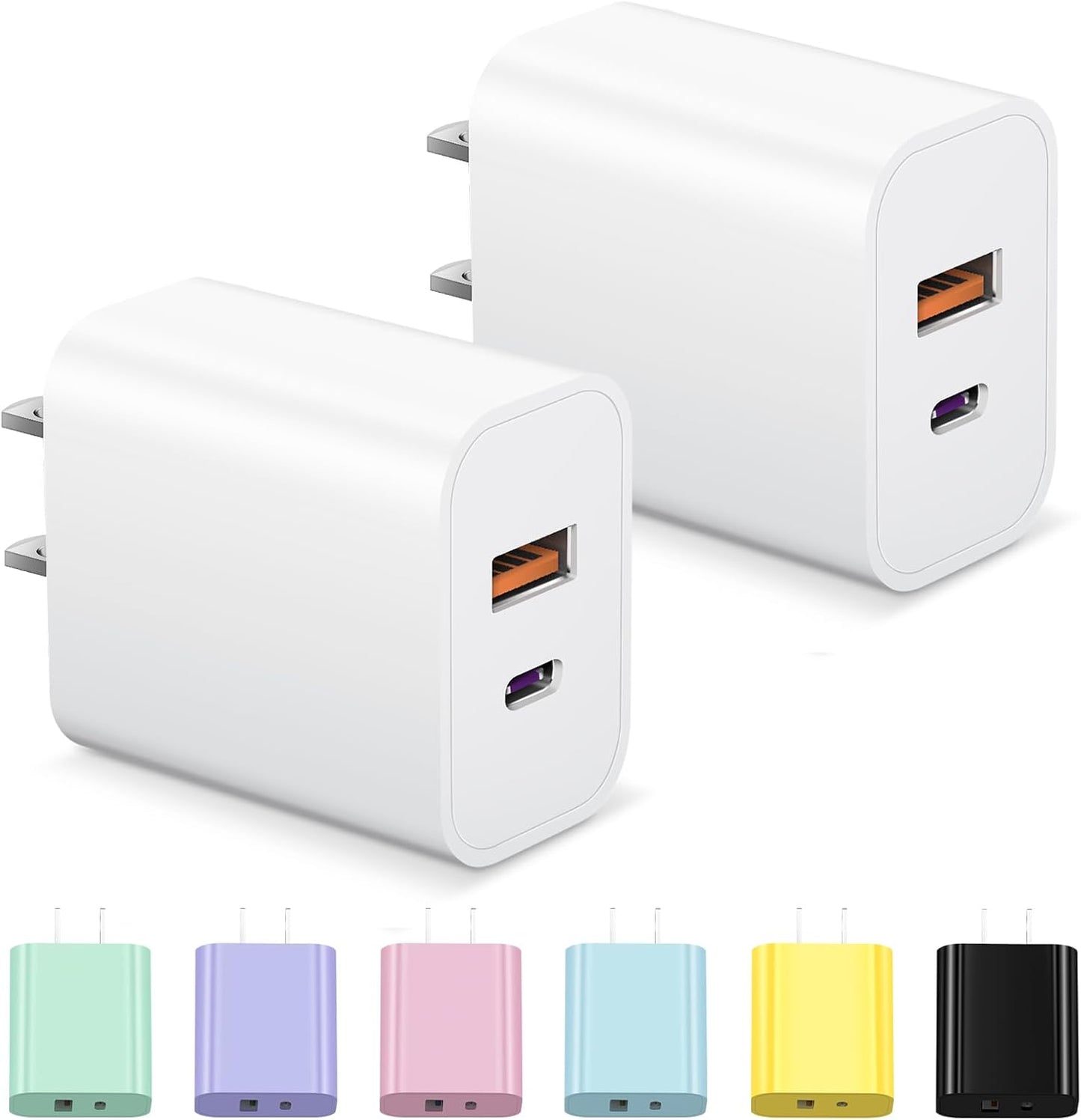 Fast Dual Port Charger for iPhone & More - ROMITAZ