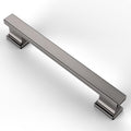 3.75 in Brushed Black Nickel Cabinet Handles 10 Pack - Durable Pulls
