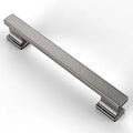 3.75 in Brushed Black Nickel Cabinet Handles 10 Pack - Durable Kitchen