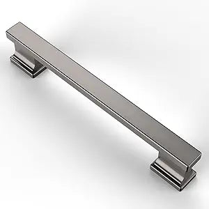 Brushed Black Nickel Kitchen Cabinet Handles for Modern Homes